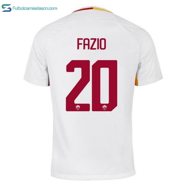 Camiseta AS Roma 2ª Fazio 2017/18